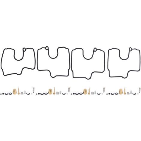 Kit de reconstruction de carburateur, réparation de révision du carburateur adapté pour Kawasaki ZX600G1/G2 ZX600J1‑J3 ZX600J4‑J8 (1/5)