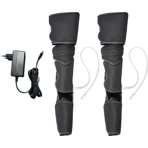 Appareil de massage jambes, mollets, stimulation circulation relaxation musculaire, compression air soulager œdèmes, télécommande, 2 températures, 3 modes, 3 pressions réglables