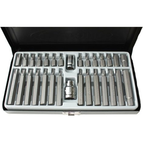 Coffret d'embouts hexagonal Allen, Acier S2, 3/8 Pouce (1/5)