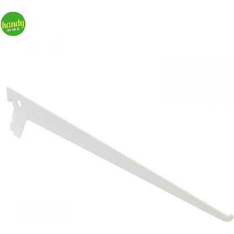 Reggimensola a 2 ganci Masidef 15 cm bianco