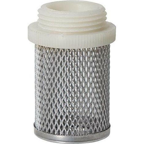 Corbeille d'aspiration pour soupape de retenue 1/2" filetage en plastique