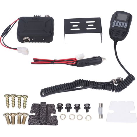 Émetteur-récepteur radio mobile portable VHF UHF double bande, 200 canaux avec fonction VOX, kit pour activités extérieures (1/5)