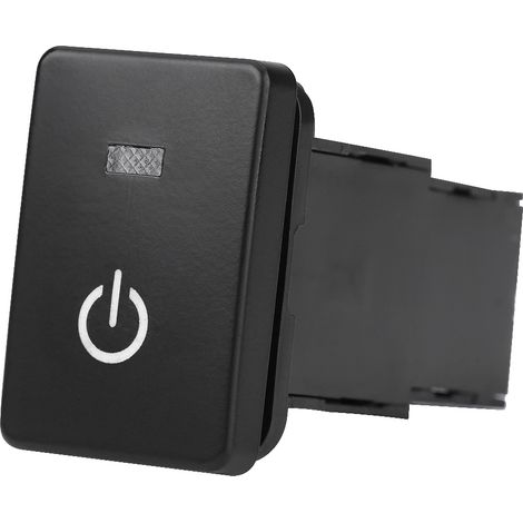 Interrupteur à bascule LED On/Off pour Camry Yaris Highlander Prius Corolla, Commutateur d'alimentation DC 12V 24V (1/5)