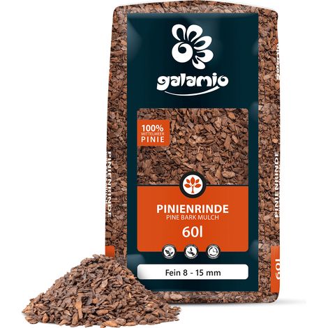 Galamio Rindenmulch Pinie Fein 60l