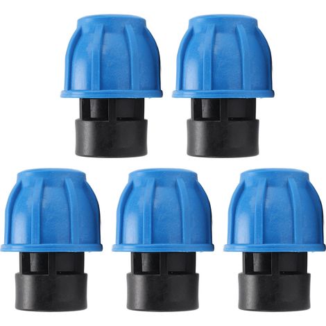 Raccord de plomberie rapide 5 pièces, adaptateur de tuyau d'eau femelle fileté droit 25xG3/4 (1/5)