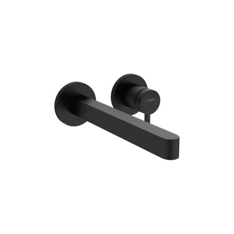 Hansgrohe Finoris - Waschtisch Einhebelmischer-Unterputz, 2-Loch Installation, EcoSmart, schwarz matt 76050670 (1/5)