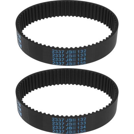 2 x Zahnriemen für Schleifmaschine, Länge 201 mm, Breite 14 mm, 67 Zähne, kompatibel mit Skil 7600