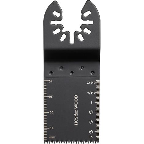 Mophorn 100-teiliges Set mit oszillierenden Sägeblättern, Schnellspanner-Multitool-Sägeblätter, HCS für Holz, Kunststoff, Metall, Nägel, Schrauben, kompatibel mit Dewalt, Dremel, Fein, Worx, Bosch, Ma