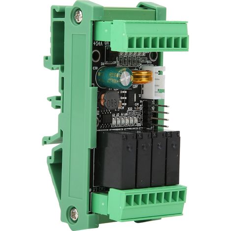 Contrôleur logique programmable FX2N-10MR WS2N-10MR-S, carte relais industrielle, module automate pour machine, accessoire électrique, équipement de commande. (1/5)