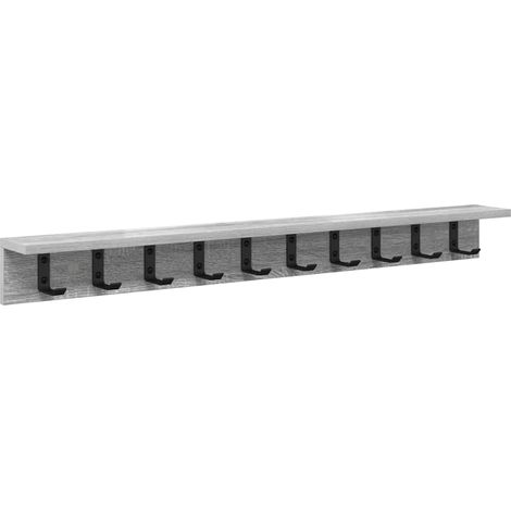 Maison Exclusive - Wandmontierter nachttisch Graues Sonoma 100 x