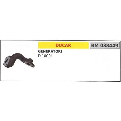 Colector de escape DUCAR generador D 1000i 038449