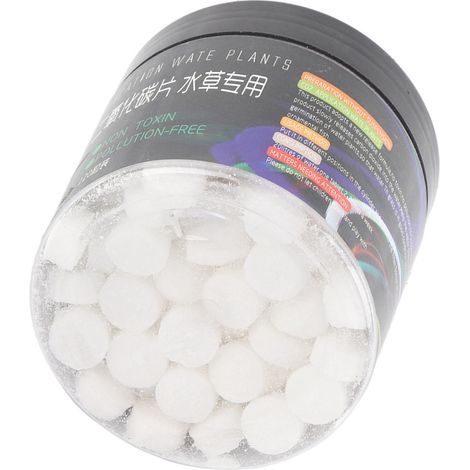 Diffuseur de dioxyde de carbone en comprimés de CO2 pour plantes aquatiques, aquariums et autres bassins. (1/5)