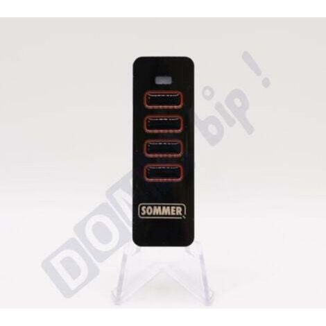 Télécommande Emetteur 868 Mhz 4 canaux porte de garage portail Sommer 4018 (1/5)