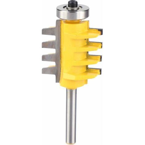 Romantischer Fräser, 1/2"-Fase, Holzfräser, Fingerzinkenfräser - für Türen, Tische, Regale, Wände - (1/4)