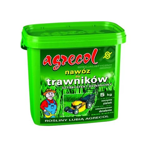 Abono para césped con efecto alfombra rápido, 5 kg