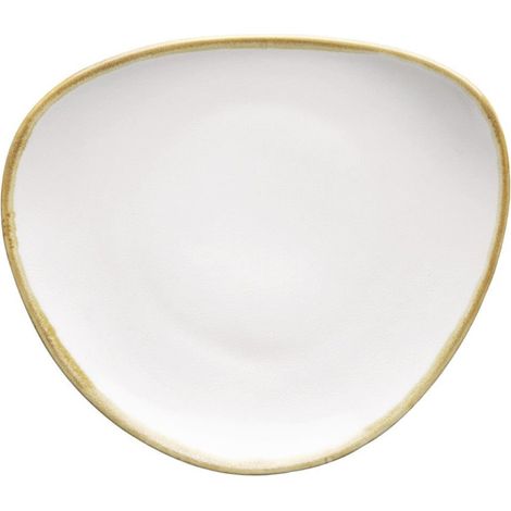Assiettes Triangulaires Couleur Craie Kiln 165mm (Lot de 6) - Ref FB983 - Olympia (1/5)