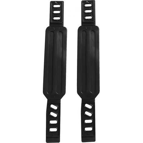 Lot de 2 sangles de pédales universelles pour vélo d'appartement et vélo de spinning (1/5)