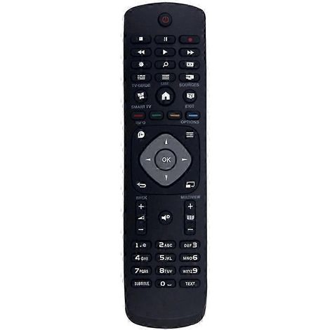 RM-L1220 Télécommande infrarouge de remplacement ergonomique portable pour téléviseur Philips (1/5)