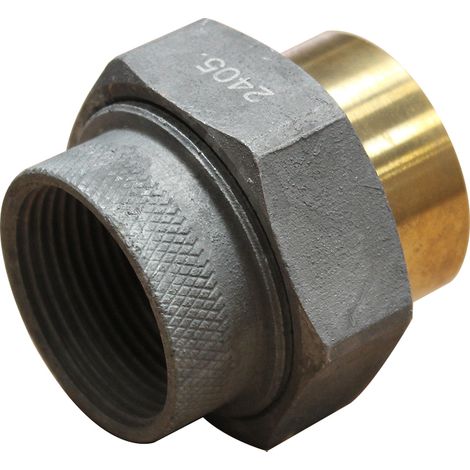 Raccord Isolant diélectrique 1"1/4 (33/42) Femelle Femelle pour Chauffe-Eau - Thermador (1/3)