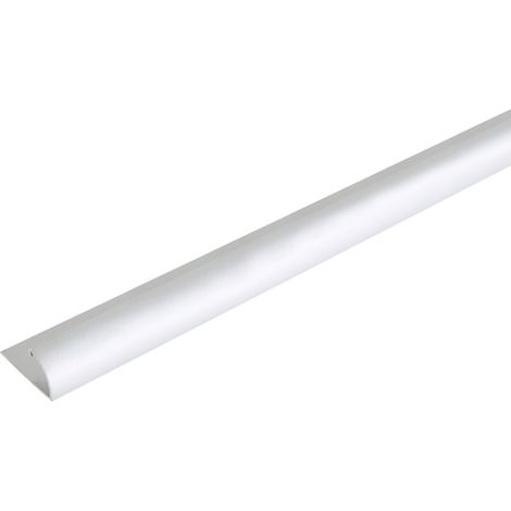 ALBERTS Abschlussprofil, Alu silber elox., LxBxHxlichte H 2000x25x13x9mm (1/3)