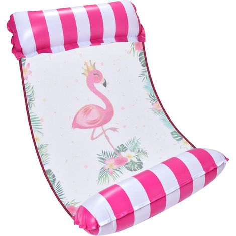 Hamac Flottant Gonflable 4-en-1 – Pour Adultes, Inclinable Pliable