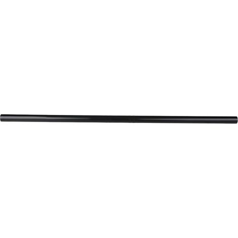 Jeffergarden 22MM Moto Rétro Guidon Plat Guidon Droit Noir-DOU