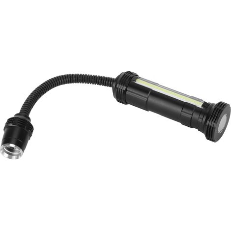 Lampe de travail magnétique à col de cygne avec zoom LED pour machine-outil, chargement USB, pour tour (1/5)