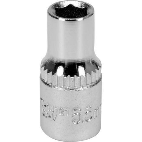 Presa 5,5 mm 1/4" CV ad 6 angoli corta YT-14121 yato (1/3)