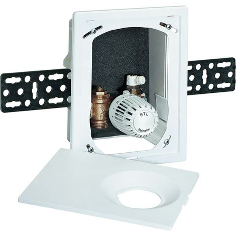 HEIMEIER UP-Kasten Multibox RTL mit RTL, verchromt, 9304-00.801 (1/3)