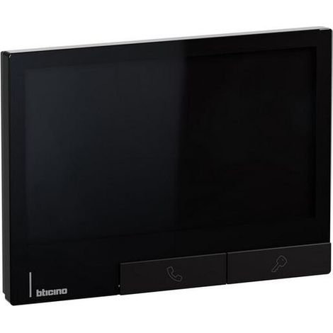 Bticino VIDEO-INNENSTELLE MIT 7Z TOUCH (CLASSE 300X DARK)