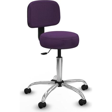 Piqueras y Crespo 76005RP Chaise de bureau violet réglable (1/3)