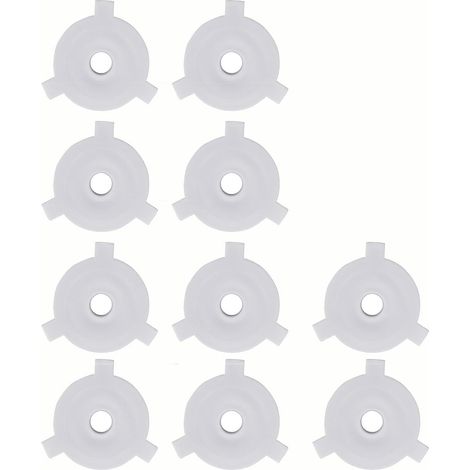 Ensemble de 10 Bagues de Réduction pour Abat-Jour, Accessoires élégants pour Luminaires, E27 à 11 mm (1/5)