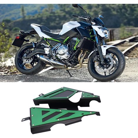 Modifizierter Rahmenschutz für Motorräder, kompatibel mit Kawasaki Z650 und Ninja 650 (grün) (1/5)