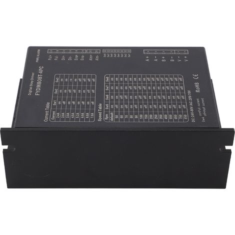 Steuermodul für 2-Phasen-Schrittmotor, Impulsgeber 42/57/60 mm, Stromversorgung DC 24–80 V oder AC 20–70 V, robuste Steuerplatine (1/5)