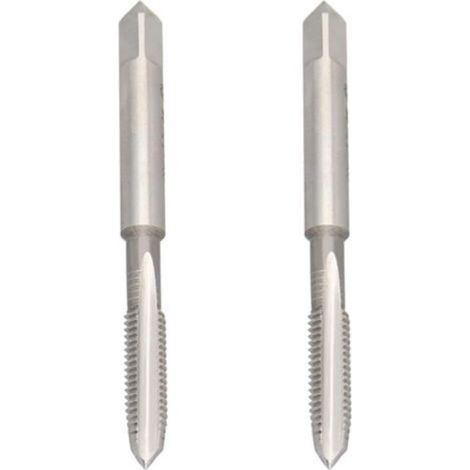 Lot de 2 tarauds de machine à filetage gauche M6X1.00MM en acier rapide H2 pour réparation et entretien de routine (1/5)