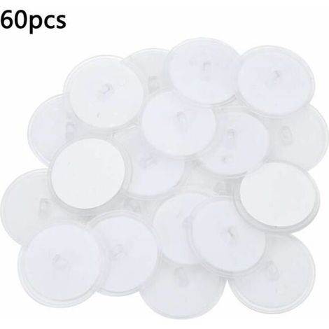royaluxe - Crochet de plafond autocollant 3cm en 60 unités intérieur (1/4)