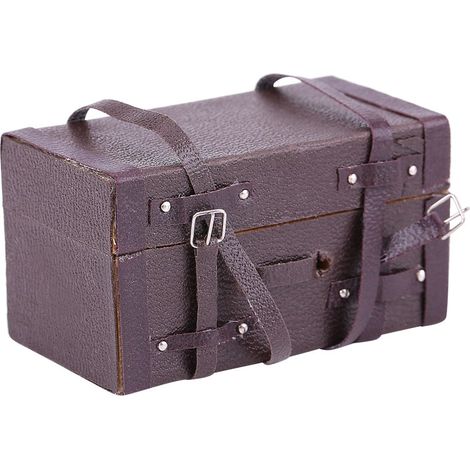 Boîte de rangement en bois et tissu pour pièces et accessoires de véhicules RC, 1 pièce (1/5)