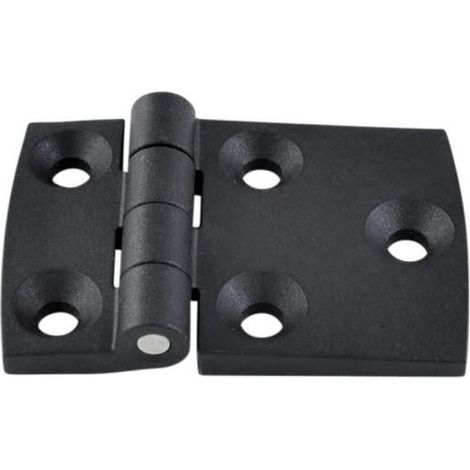 Charnière Asymétrique 90X60 nylon noir