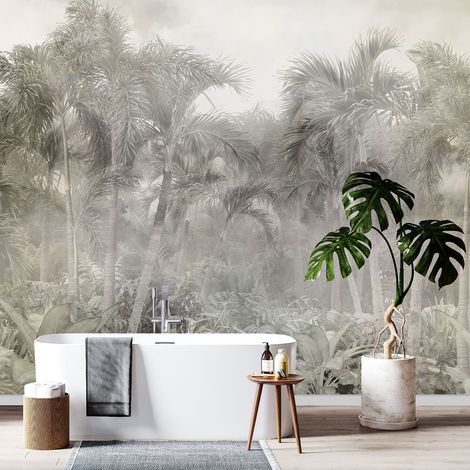 Papier peint panoramique - Forêt Tropicale - 130 cm x 87 cm (1/4)