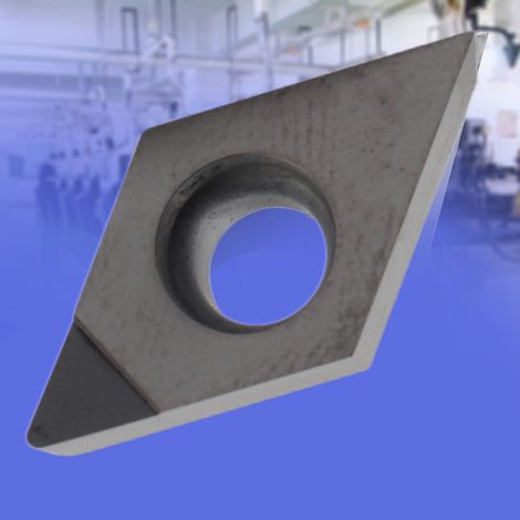 DCGT11T304 PCD Diamant-Teileinsatz für CNC-Drehmaschinen (1/5)