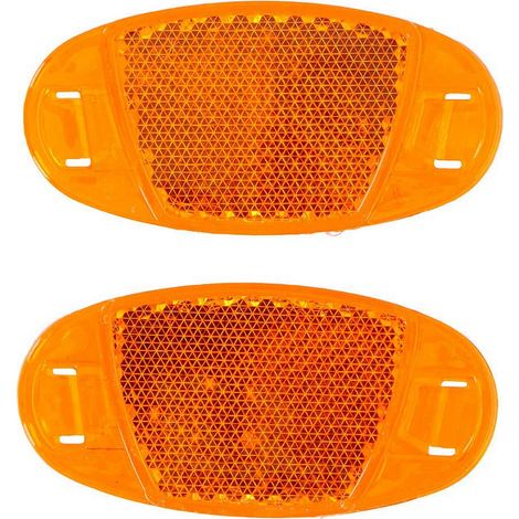 Pack 2 Reflektoren 7x3,5cm Dunlop