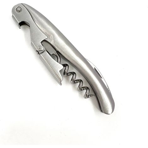 Tire-bouchon 25-26, acier inoxydable, 12 x 3 x 1,2 cm-AquaForge