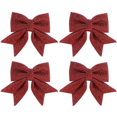4 nœuds pour sapin de Noël