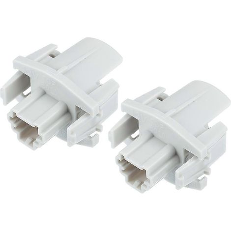 Lot de 2 douilles de feu de plaque d'immatriculation avec connecteur, référence 34102SWAA01/34102-SWA-A01, pour Honda CR-V, Civic et Odyssey. (1/5)