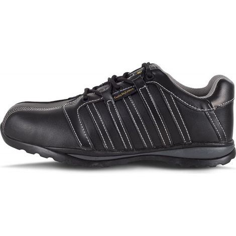 Zapato de seguridad S1P SRA WORKTEAM P3006 antiestático 43 Negro (1/5)