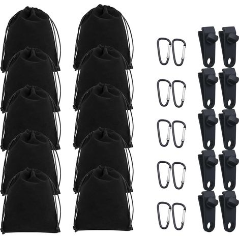 10 Sacs de lestage Portables et remplissables pour stabiliser Rideaux, pergolas et tentes (1/5)