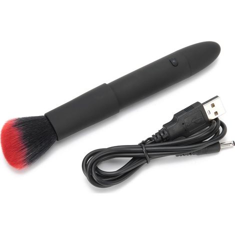 Vibrationsmassagegerät – 10 Geschwindigkeitsstufen – USB-aufladbar – 400-mAh-Lithium-Akku – Wasserdicht – ABS – Zur Entspannung – 1 Stück (1/5)