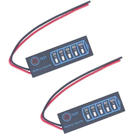 Indicatore di livello e capacità per batterie al litio ferro fosfato 3S (2 pezzi) (1/4)