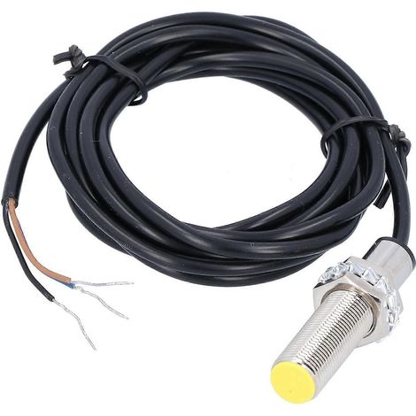 Näherungsschalter 3-Draht-Annäherungssensor DC 6–36 V M12 Zubehör für Geräte und Maschinen TOSD-04-499A NP