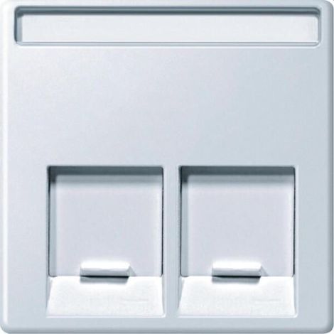 Merten Zentralplatte MEG4574-0325 aktivweiss glaenzend Sys. M